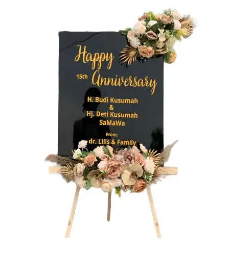 Papan Bunga Akrilik Kebarongan