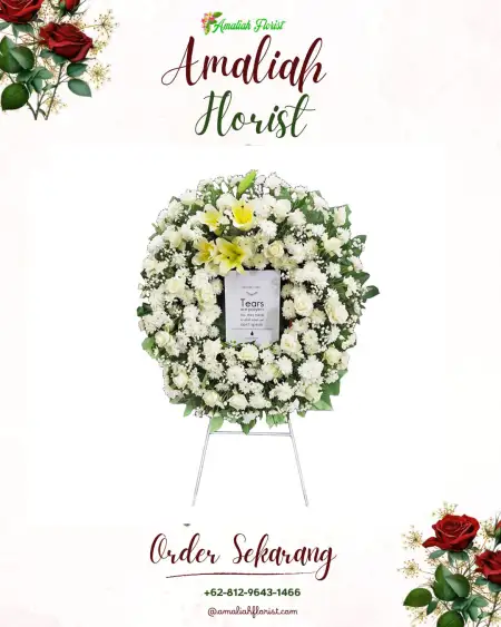 Krans Bunga Duka Kebarongan